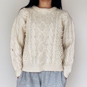 Vintage Wool Crewneck Sweater